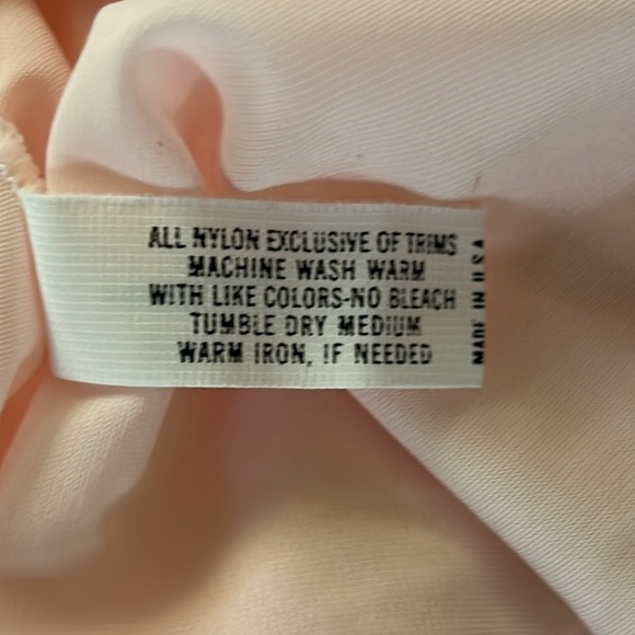 Vintage Baby Pink Bed Jacket w Pink Lace - Picture 8 of 8